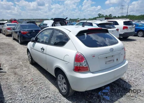 2007 Hyundai Accent Gs from USA, damaged, VIN KMHCM36CX7U002776